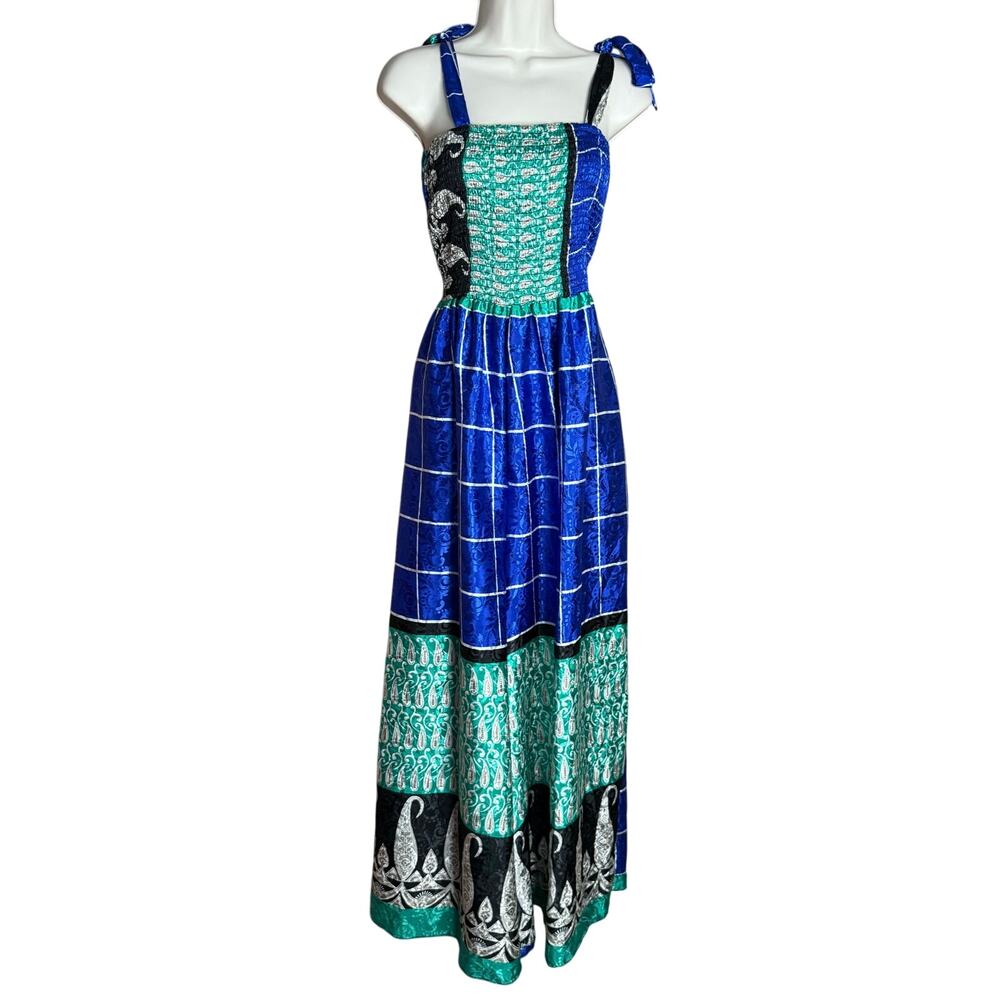 Wild Child Printed Silk Jacquard Wide Leg Jumpsuit XL NWOT